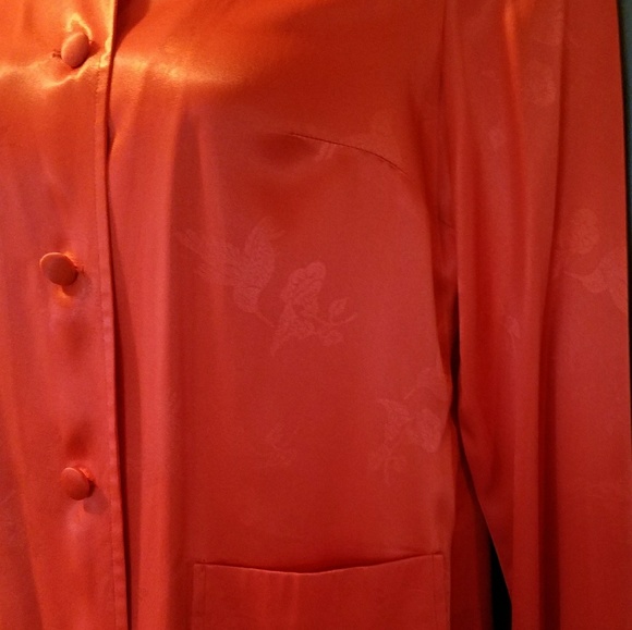 Beautiful sateen Asian-inspired jacket - Picture 2 of 7
